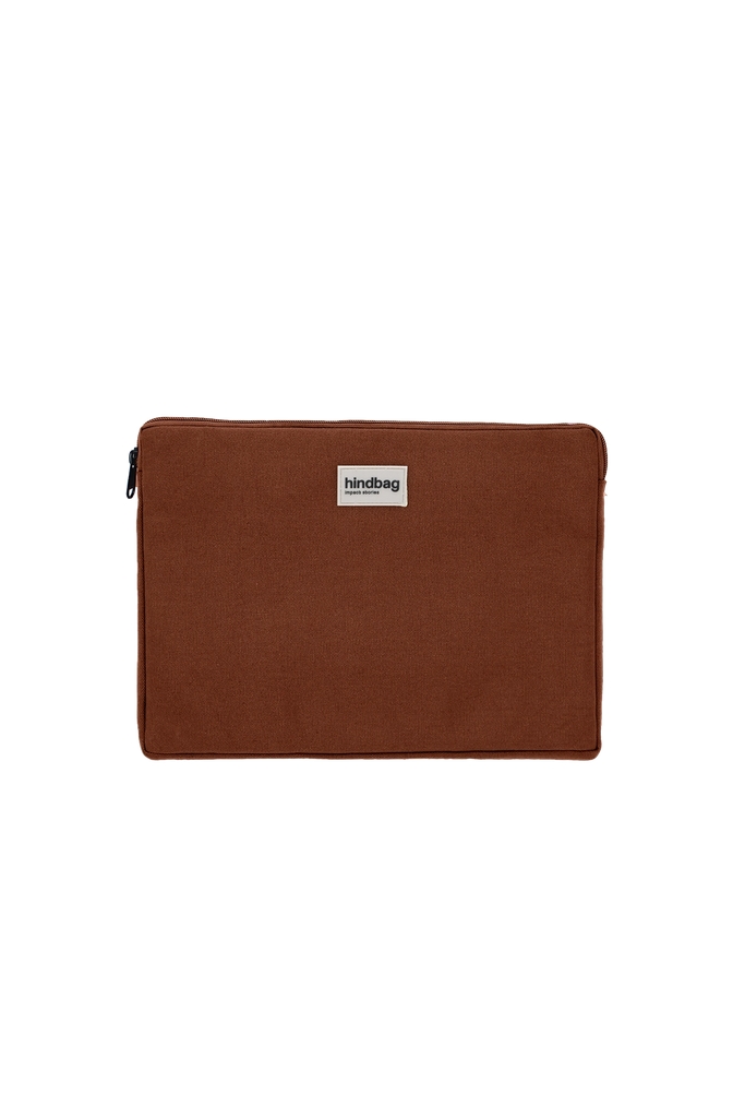 Housse d'ordi Ava Chocolat