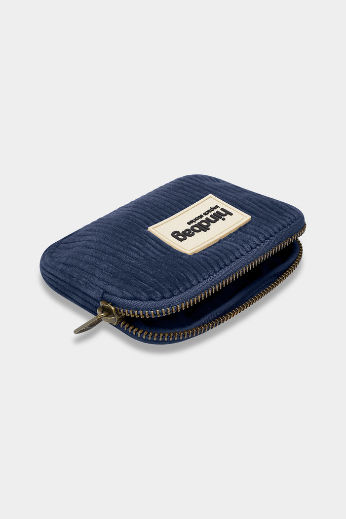 Porte-monnaie Lili Velours Marine