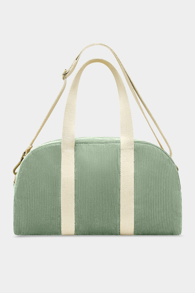 Sac bowling Charlie Velours Vert d'eau