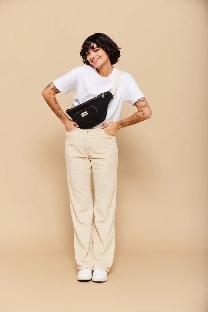 Sac banane XL Sofia Noir