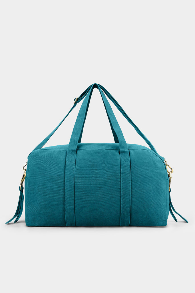 Sac à langer Basile Bleu paon