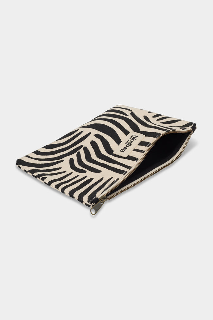 Pochette Ema Zèbre écru