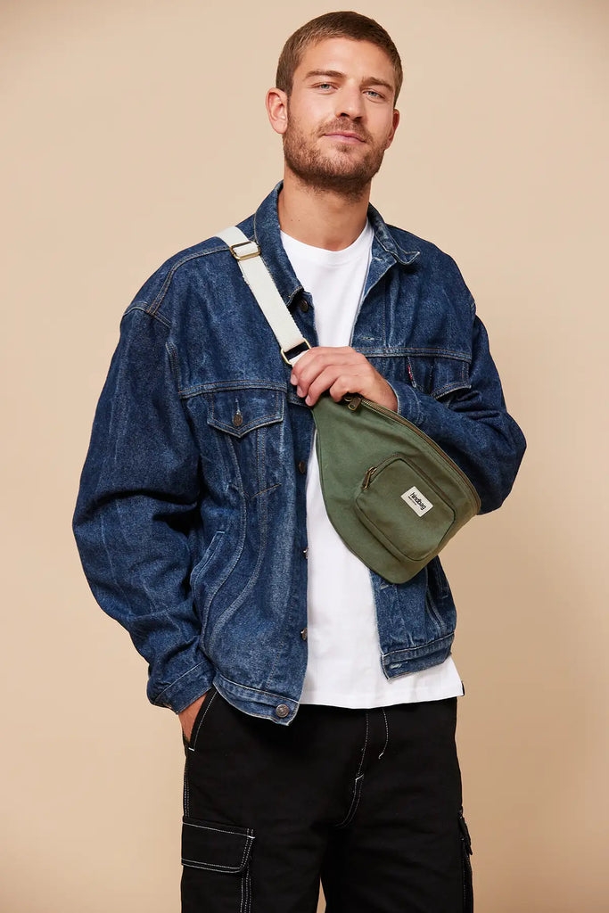 Sac banane XL Sofia Olive