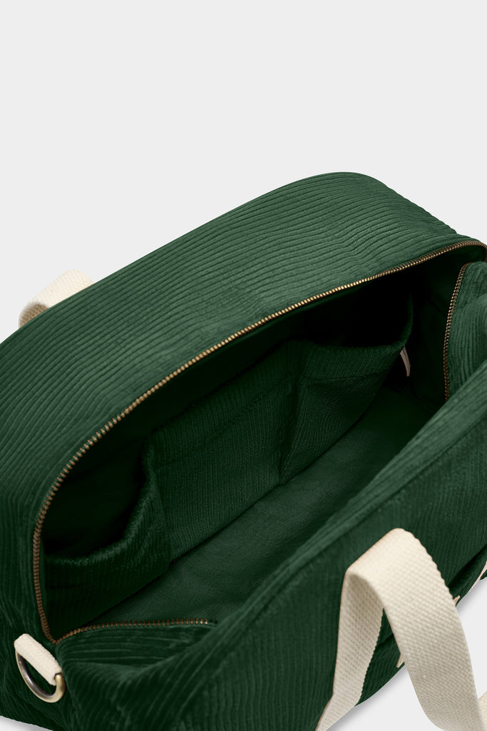 Sac bowling Charlie Velours Sapin