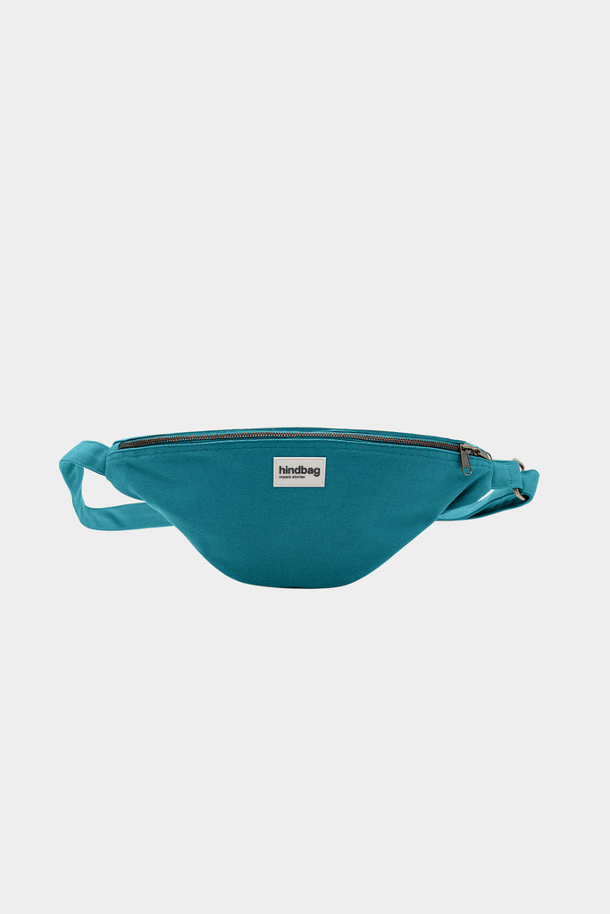 Sac banane L Sasha Bleu paon