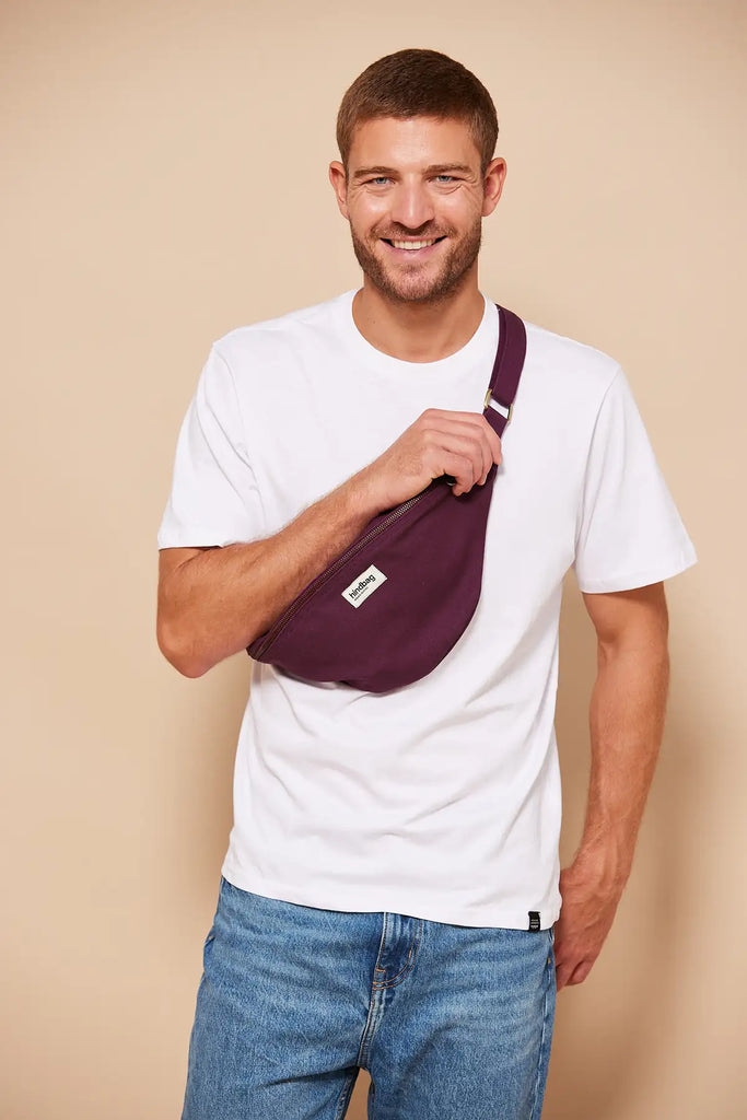 Sac banane L Sasha Prune