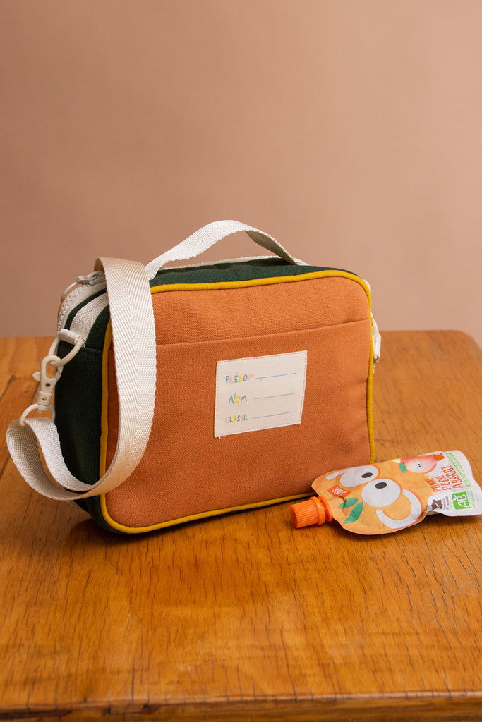 Lunchbag enfant Elsa Tricolore Bleu électrique