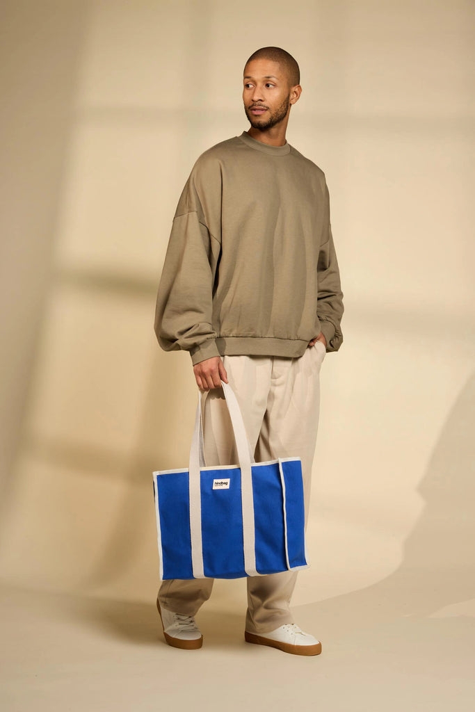 Sac cabas Oscar Bleu électrique