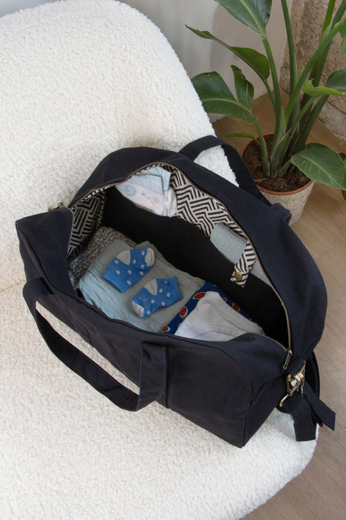 Sac à langer Basile Noir