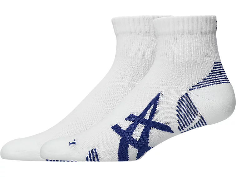 AEG 2 PACK CUSHIONED RUN QUARTER SOCK - Unisexe