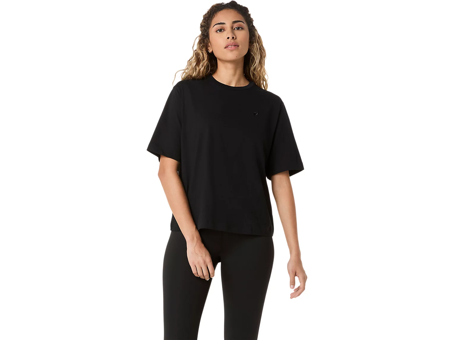 ASICS SPIRAL EMBROIDERY RELAXED TEE - Femme