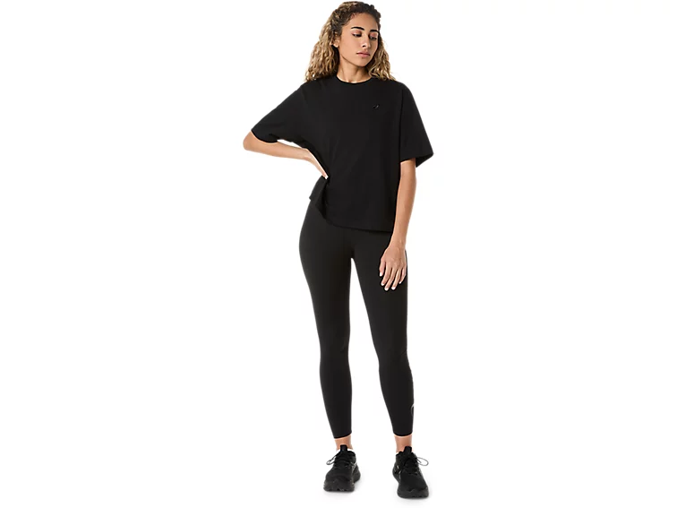 ASICS SPIRAL EMBROIDERY RELAXED TEE - Femme
