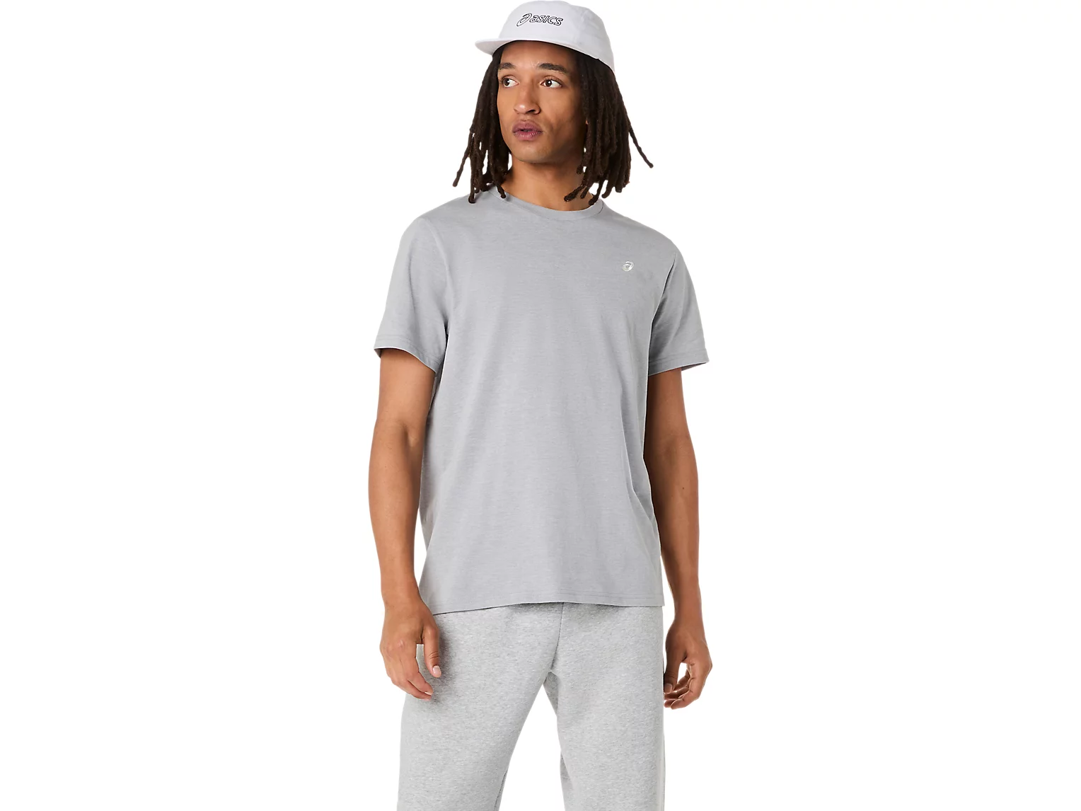 ASICS SPIRAL EMBROIDERY TEE - Homme