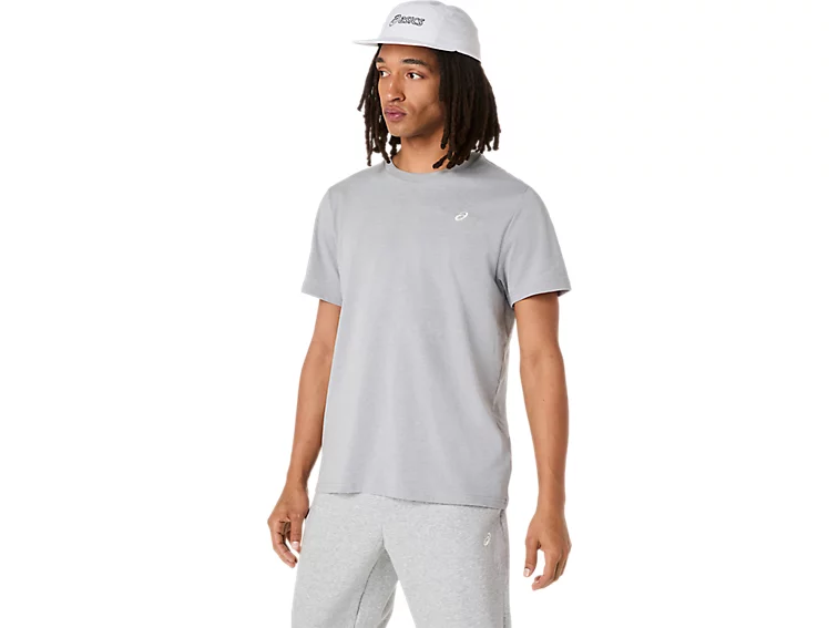 ASICS SPIRAL EMBROIDERY TEE - Homme
