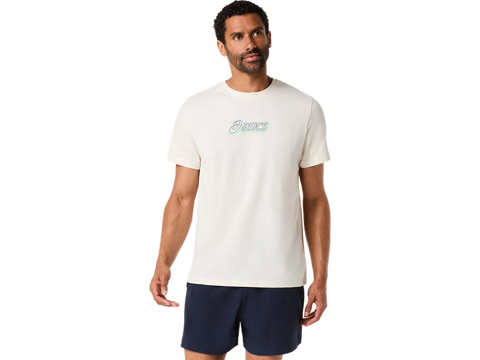 ASICS LOGO GRAPHIC TEE - Homme