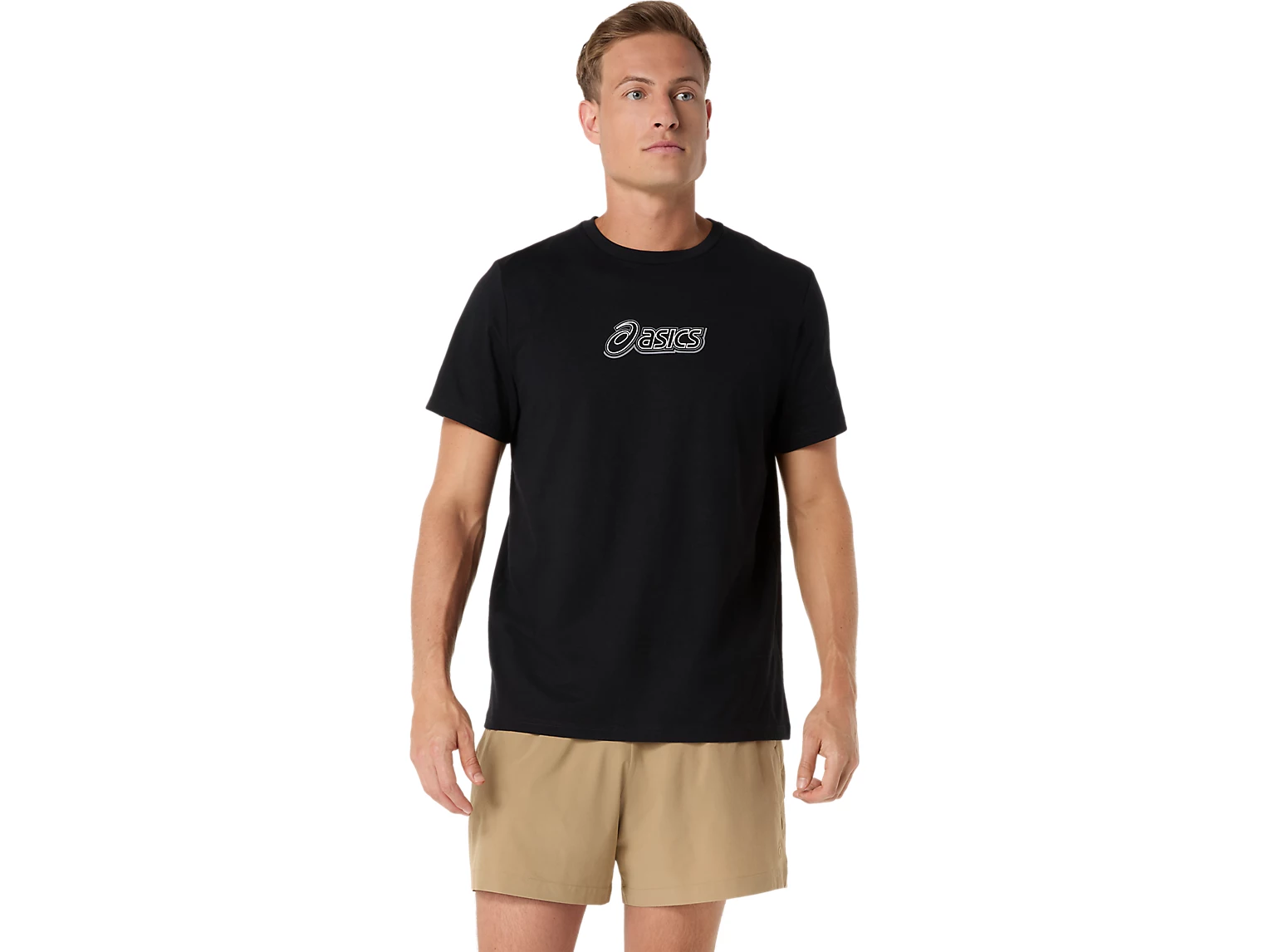ASICS LOGO GRAPHIC TEE - Homme