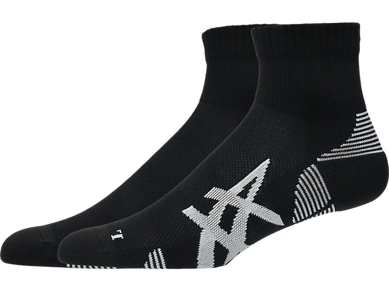 AEG 2 PACK CUSHIONED RUN QUARTER SOCK - Unisexe