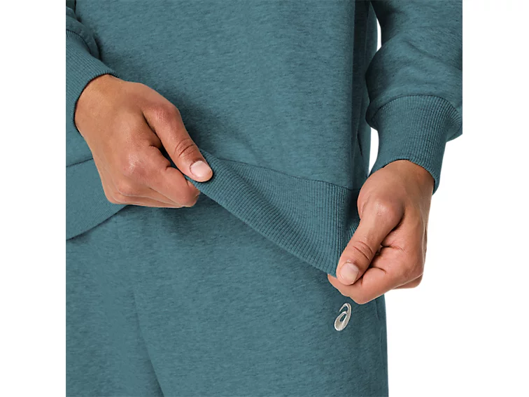 FLEECE CREW-NECK TOP RELAXED - Homme