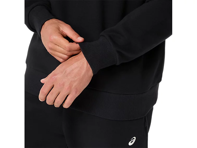 FLEECE CREW-NECK TOP RELAXED - Homme