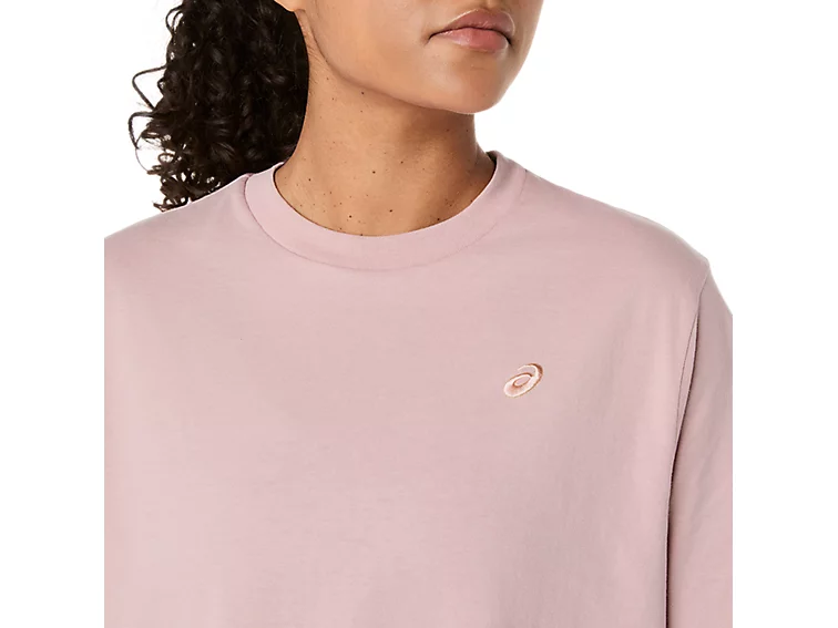ASICS SPIRAL EMBROIDERY RELAXED TEE - Femme