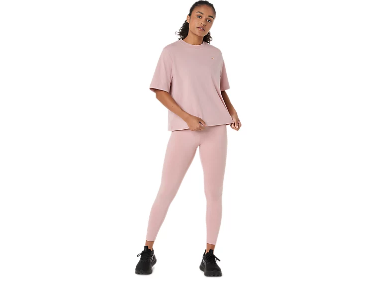 ASICS SPIRAL EMBROIDERY RELAXED TEE - Femme