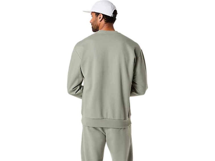 FLEECE CREW-NECK TOP RELAXED - Homme