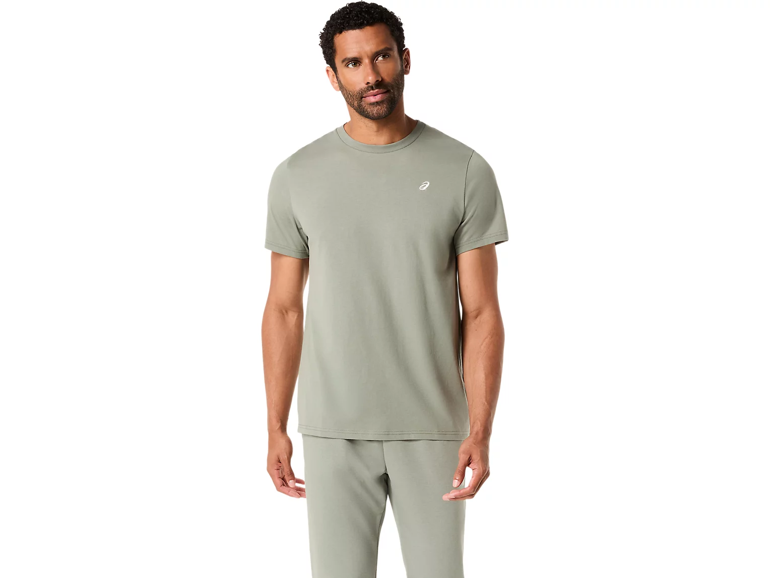 ASICS SPIRAL EMBROIDERY TEE - Homme