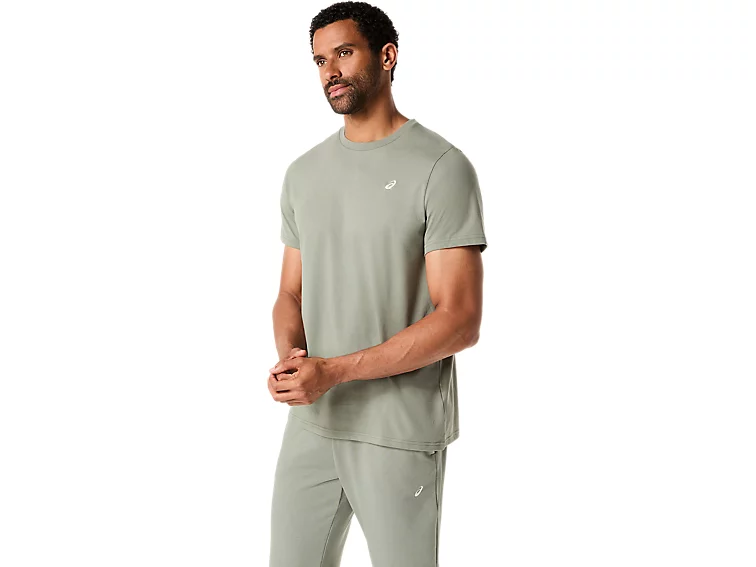 ASICS SPIRAL EMBROIDERY TEE - Homme