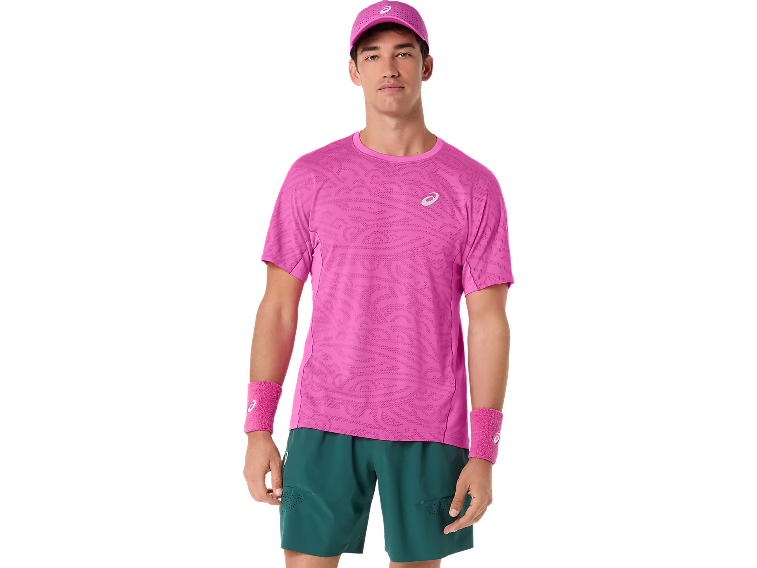 MATCH JACQUARD SS TOP - Homme