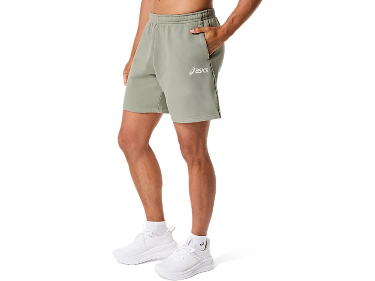 ASICS LOGO FLEECE 7IN SHORT - Homme