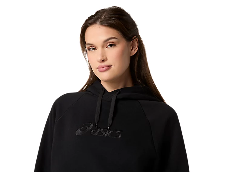 ASICS LOGO FLEECE PULLOVER HOODIE - Femme