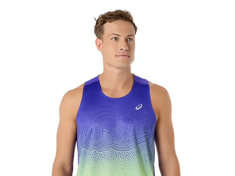 ROAD FADE SINGLET - Homme
