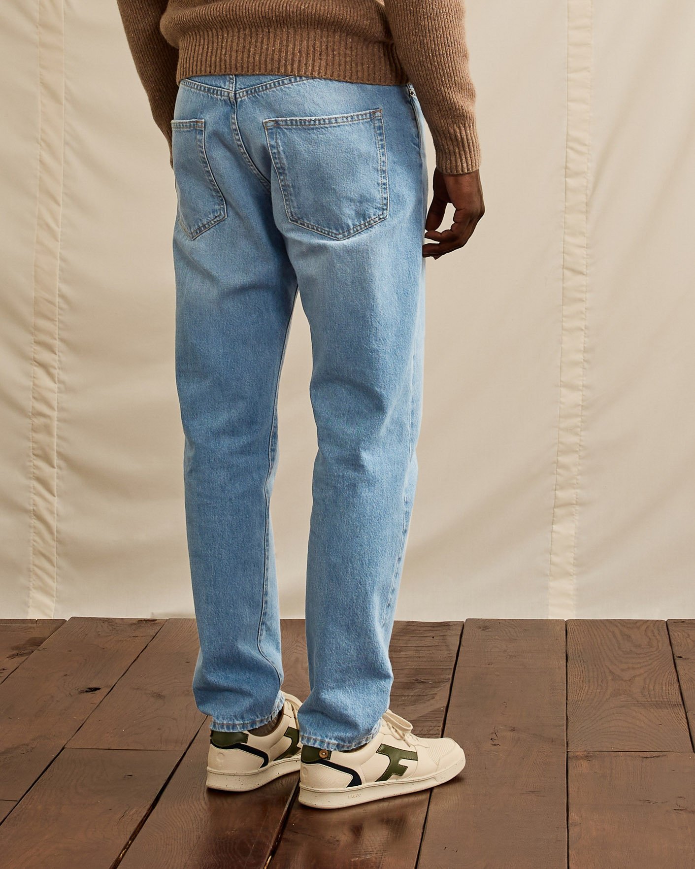 Jean fuselé denim clair - TAPERED