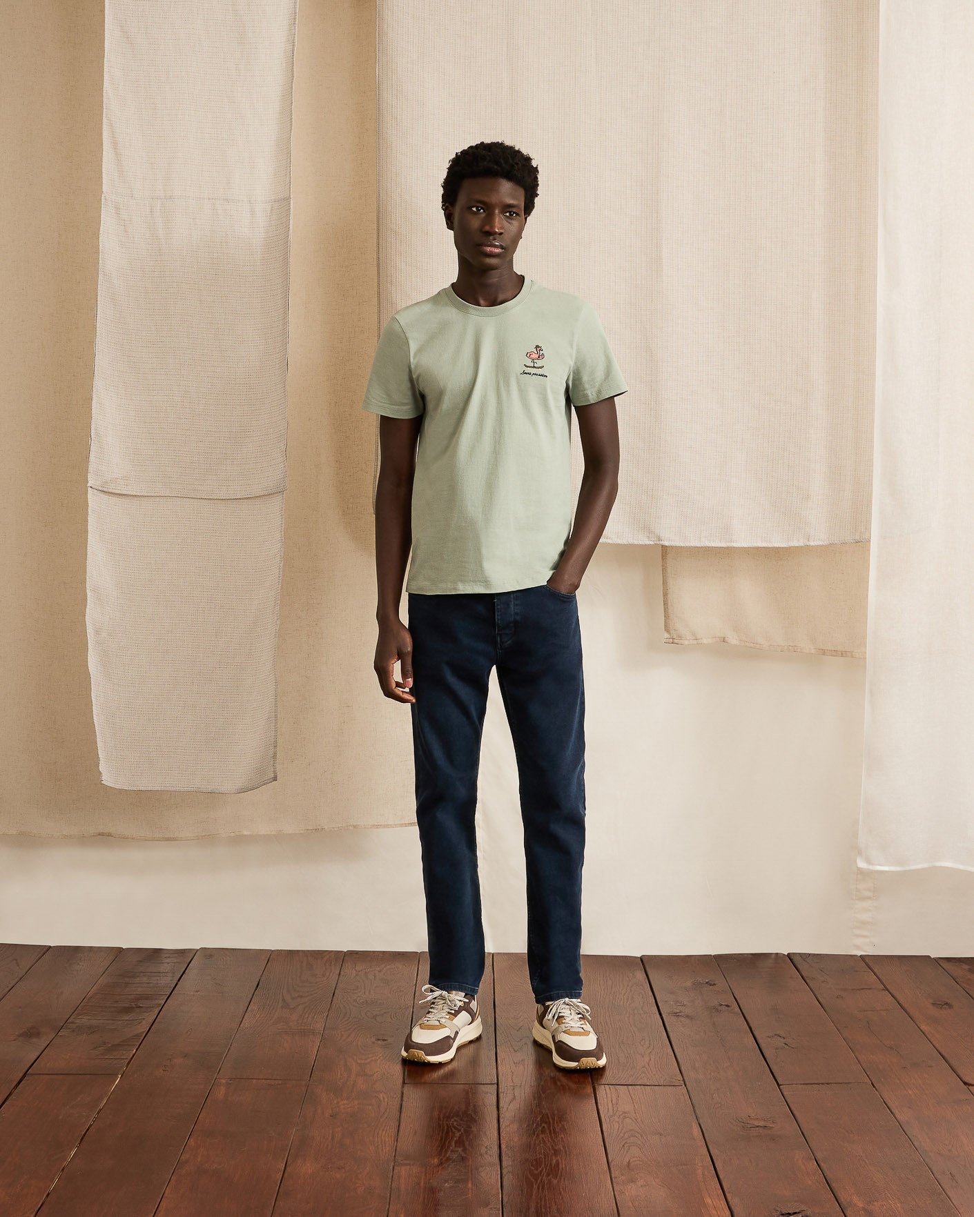 Jean slim bleu foncé - SLIM