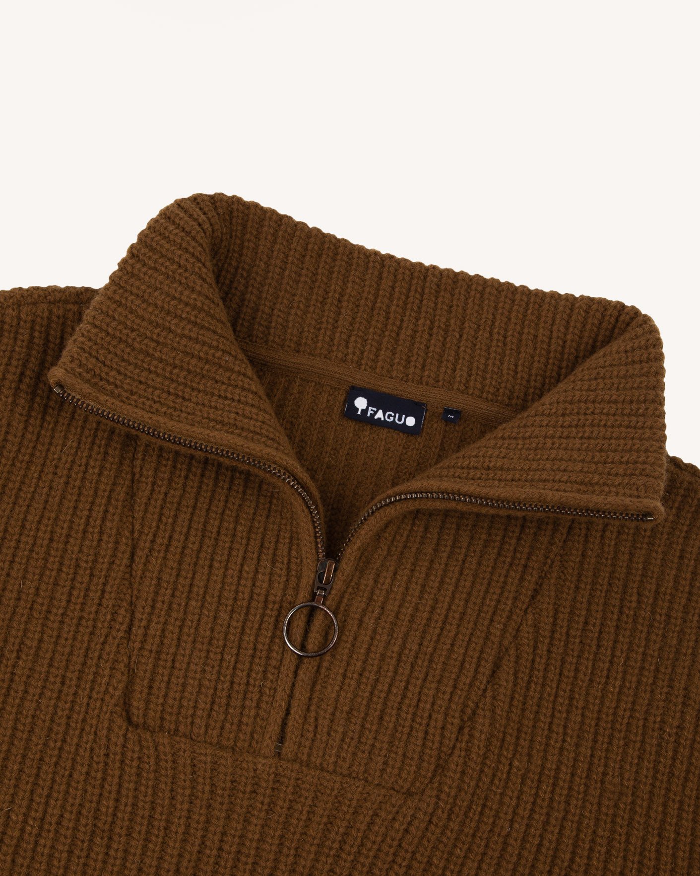 Pull camionneur laine camel - ARDENNE