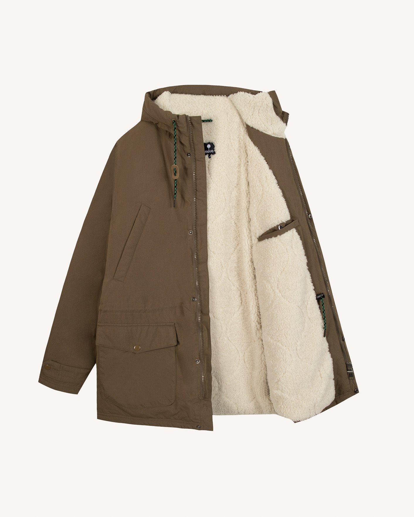 Parka d'hiver déperlante marron - VERNON