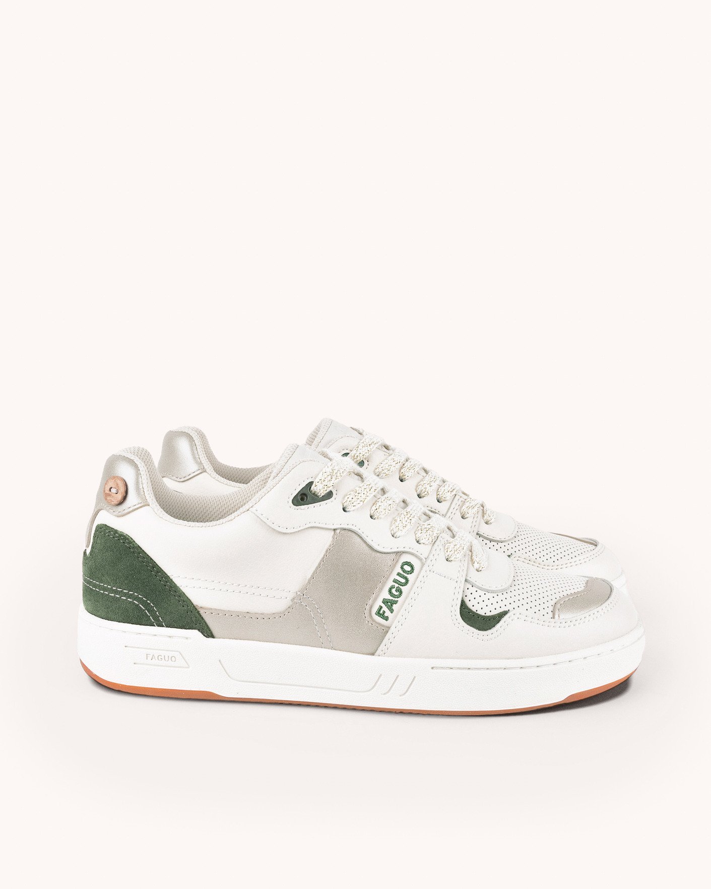 Baskets écrues & argentées - CEIBA