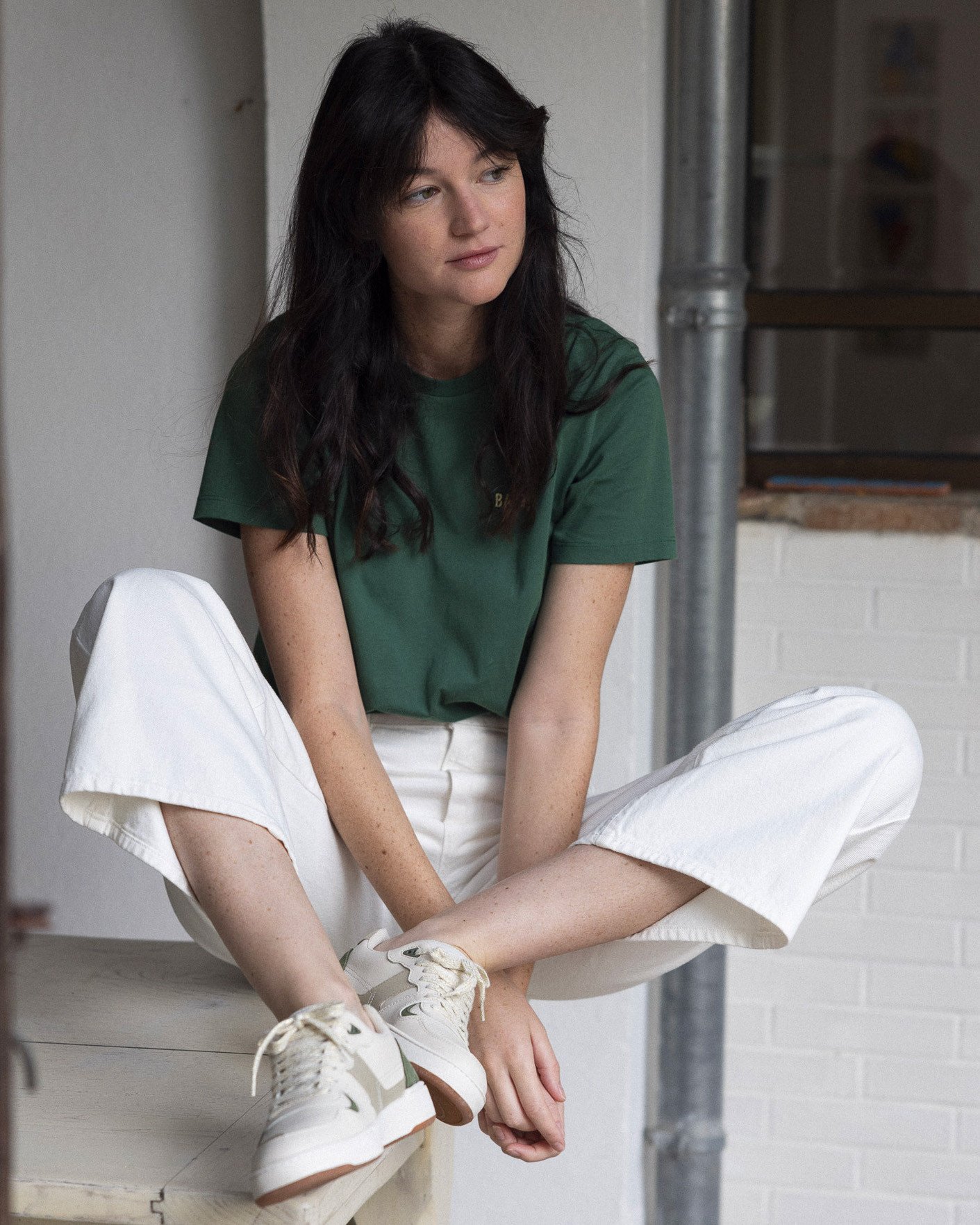 Baskets écrues & argentées - CEIBA