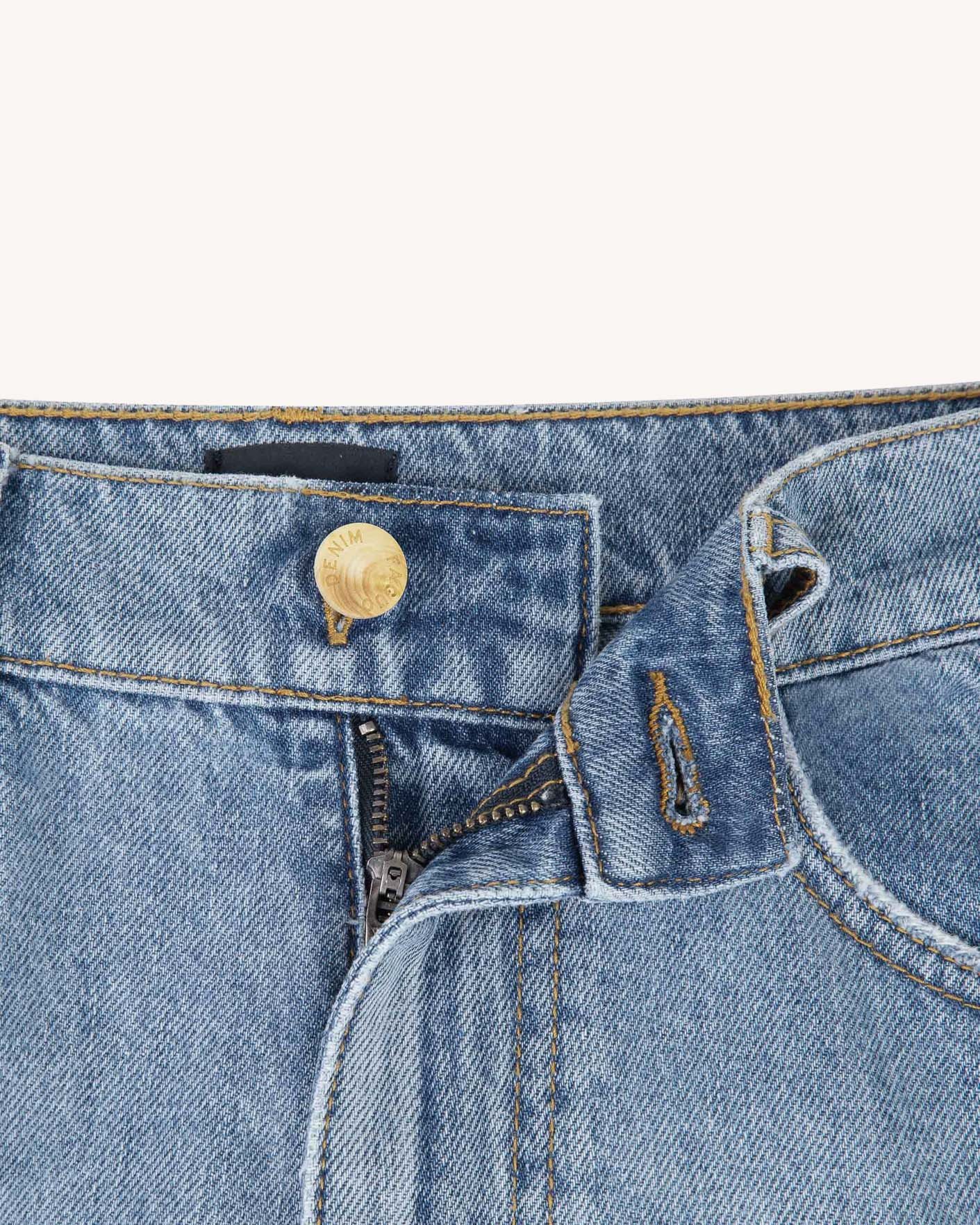 Jean droit denim clair - STRAIGHT