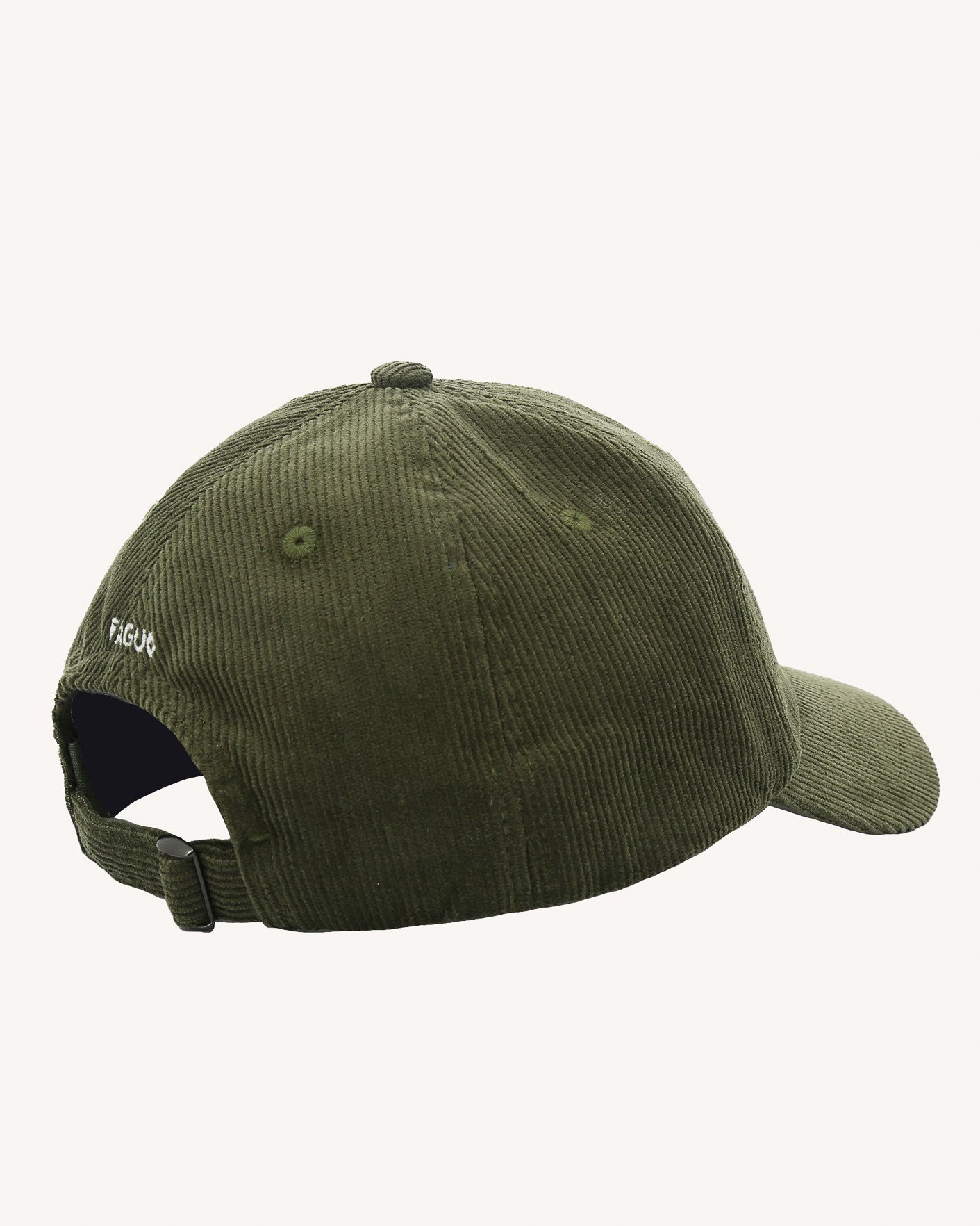 Casquette en velours kaki - CAP