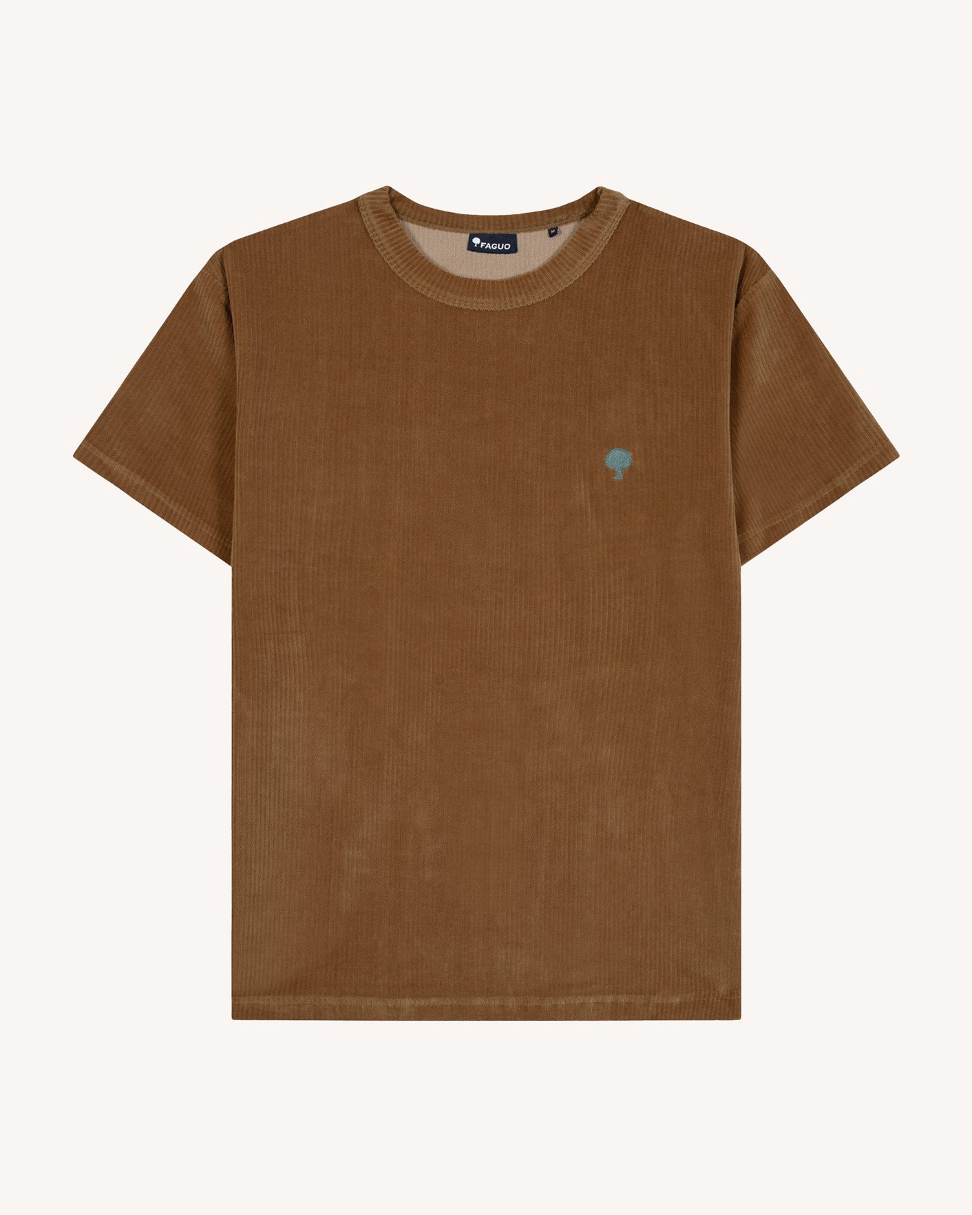 T-shirt camel coton - LUGNY