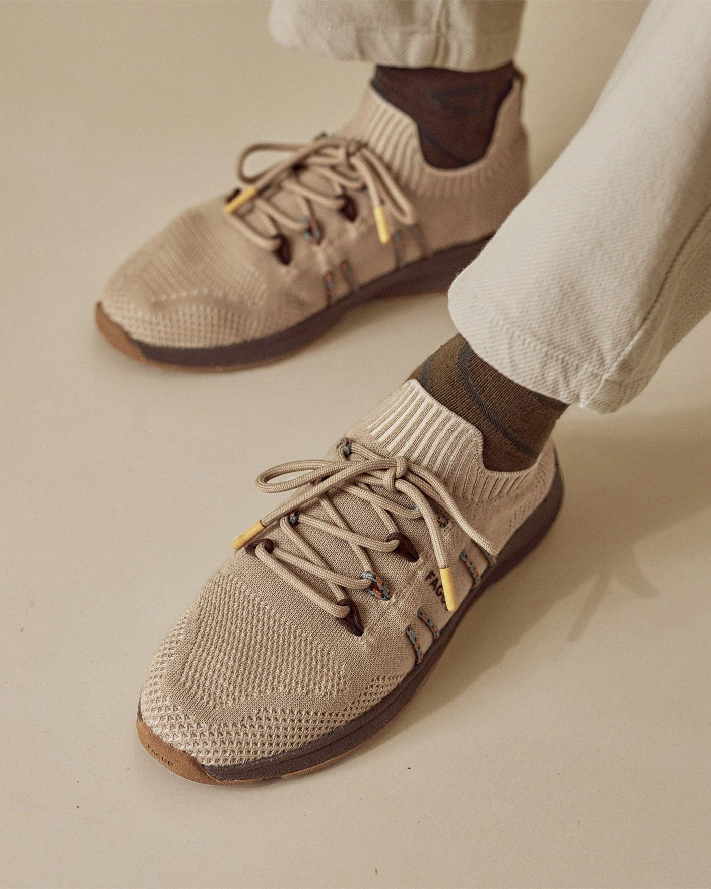 Baskets beiges tencel - HEARTWOOD