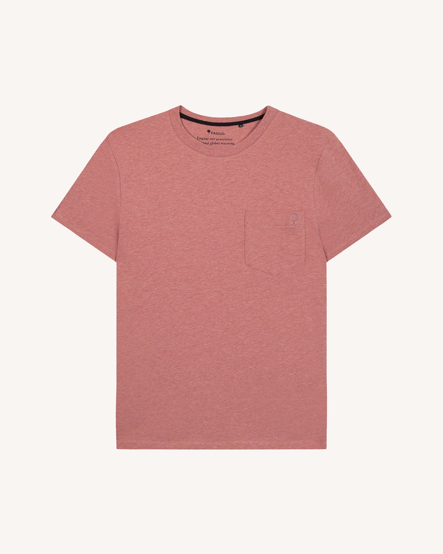 T-shirt rose coton - OLONNE