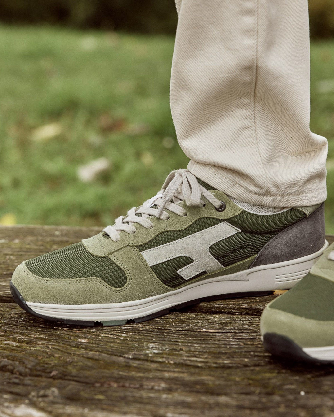 Baskets kaki clair - OLIVE