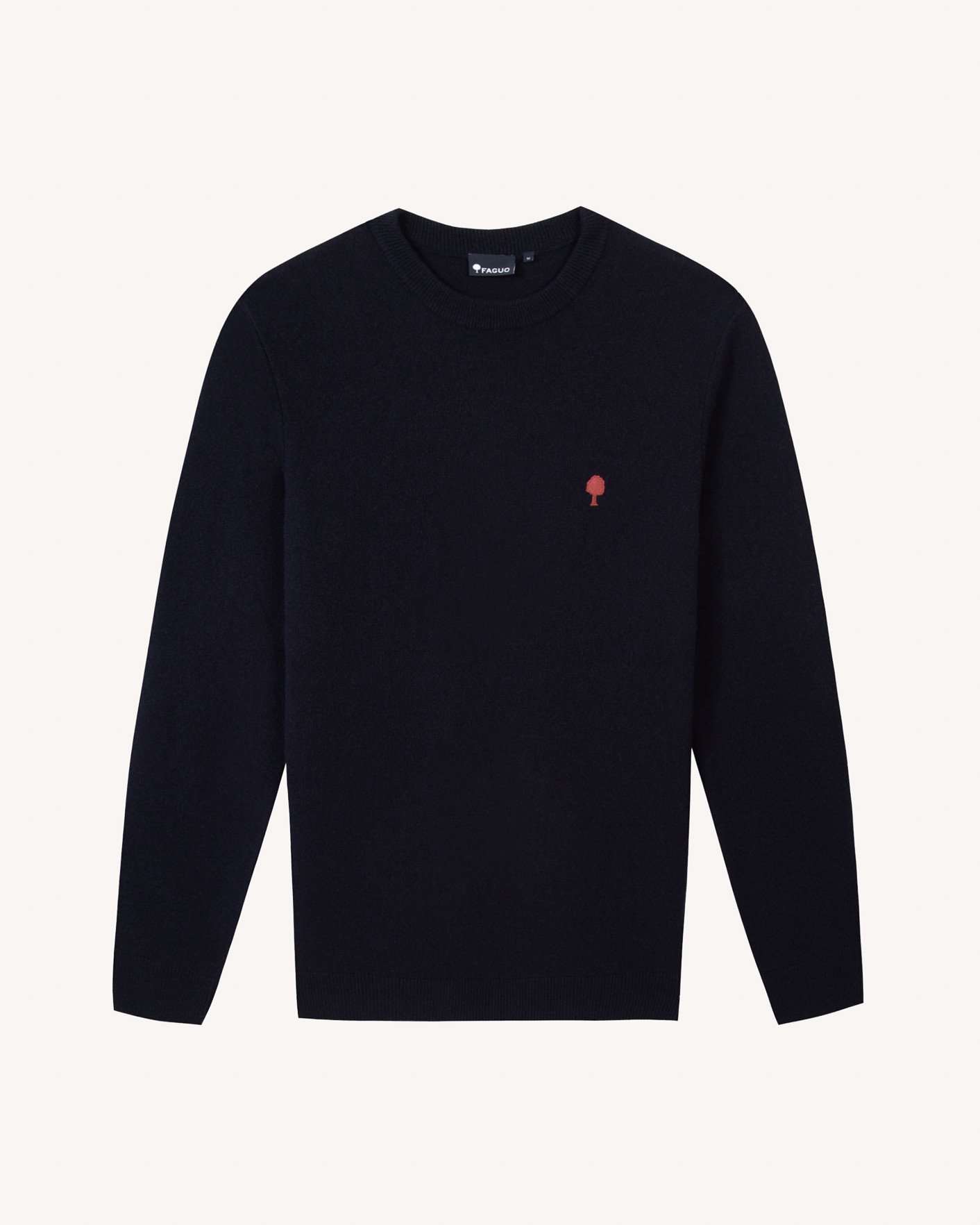 Pull en laine bleu marine - MARLY