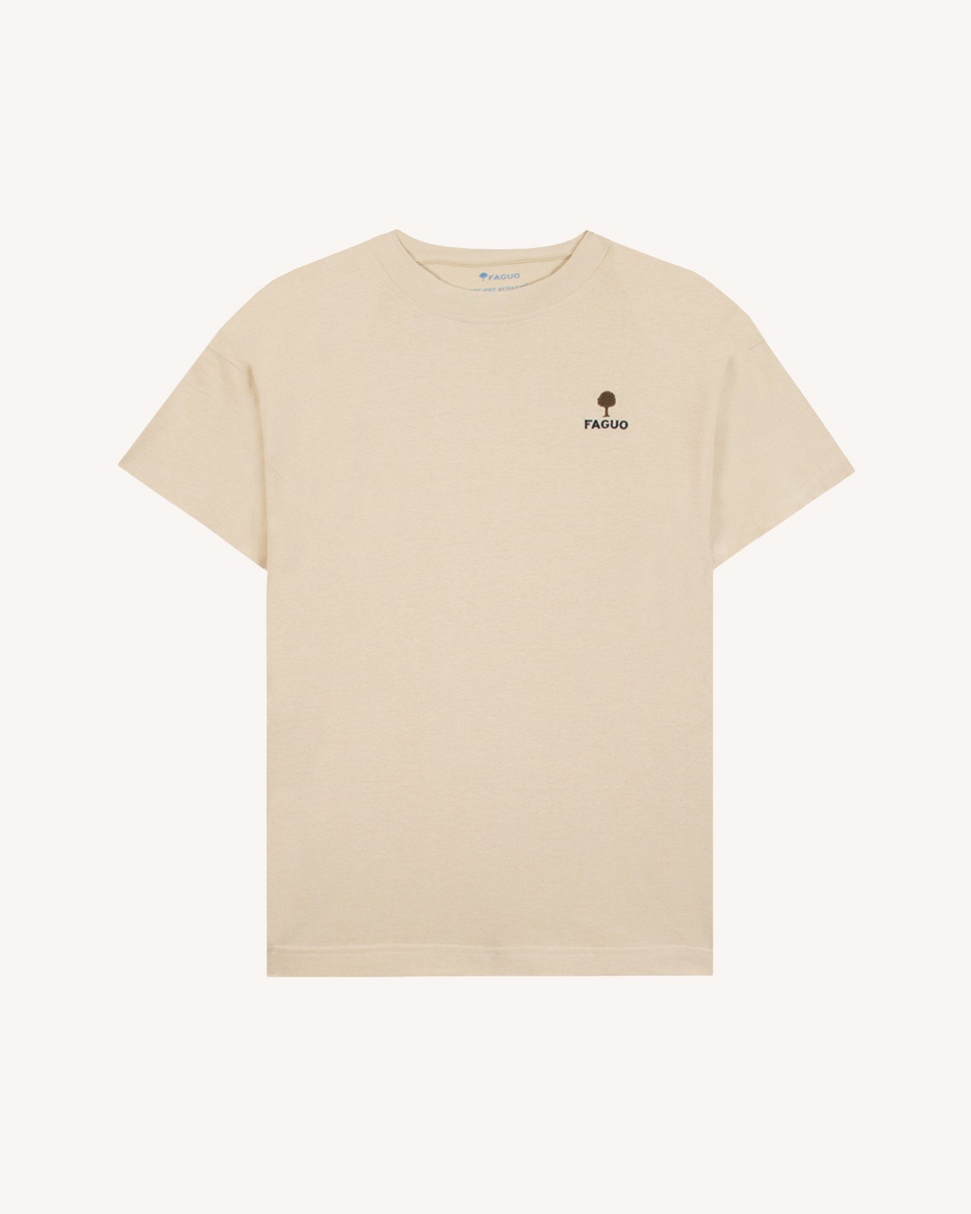 T-shirt beige foncé coton - YELLOWSTONE