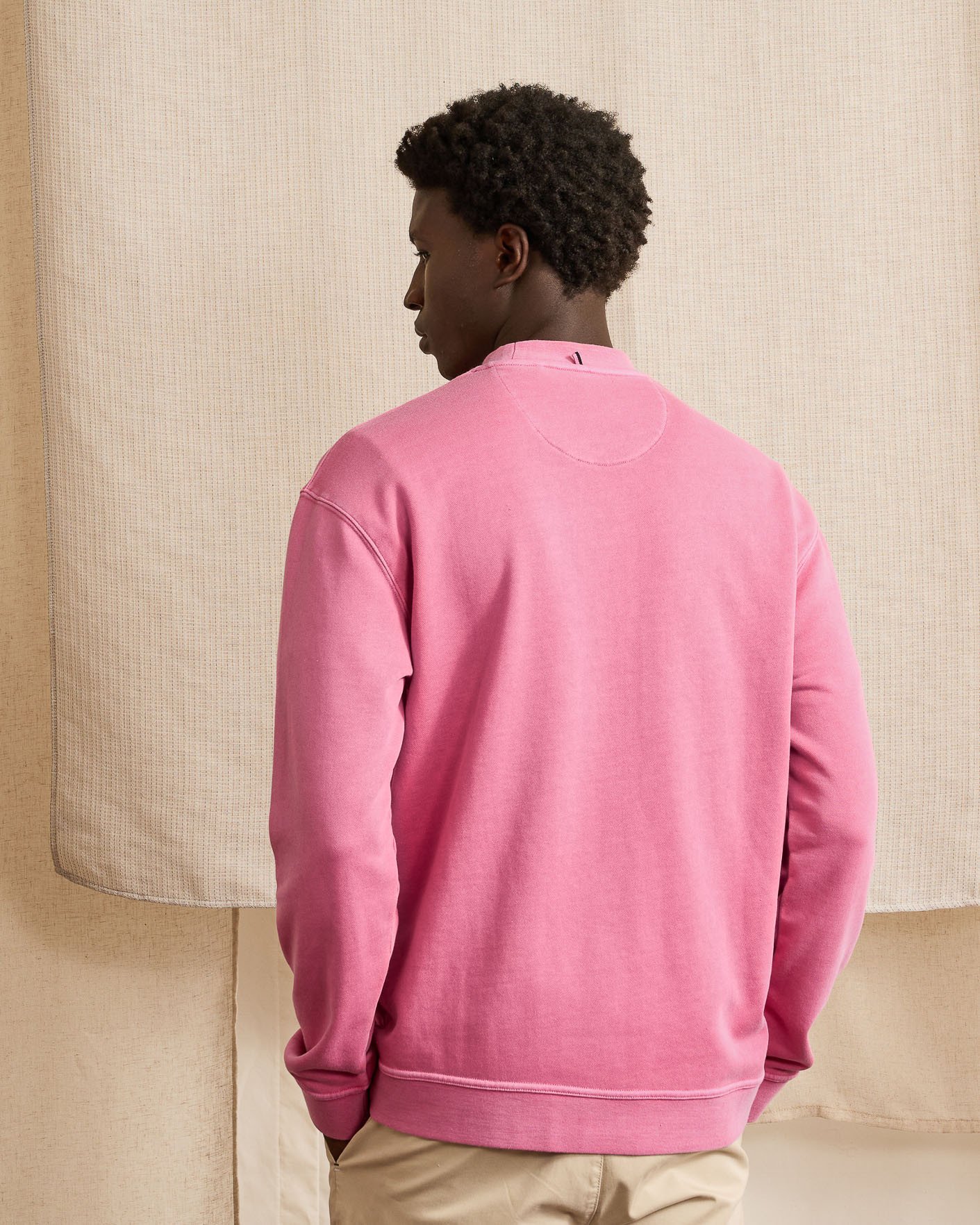 Sweat col rond oversize rose - FANGO