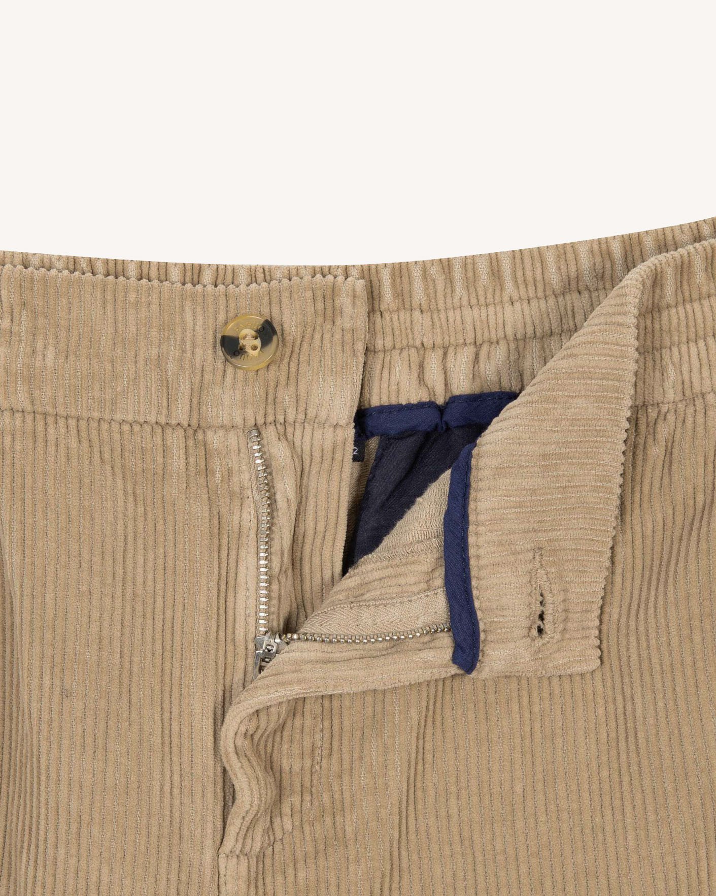 Pantalon coton beige clair - DREUILLE