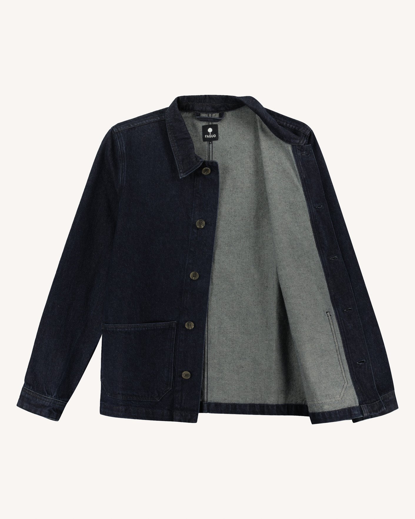 Veste en coton denim brut - LIFFRE