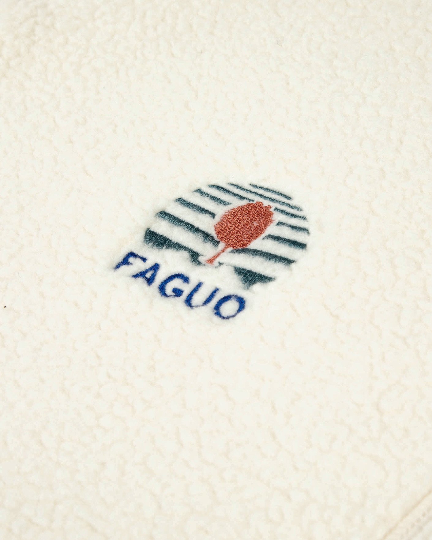 Polaire col camionneur écrue - AUBIAC